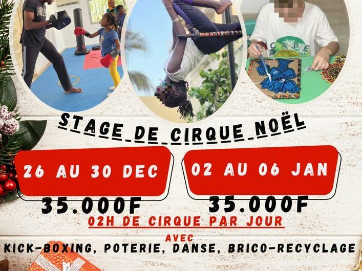 Activités cirque – Vacances Nöel 2022